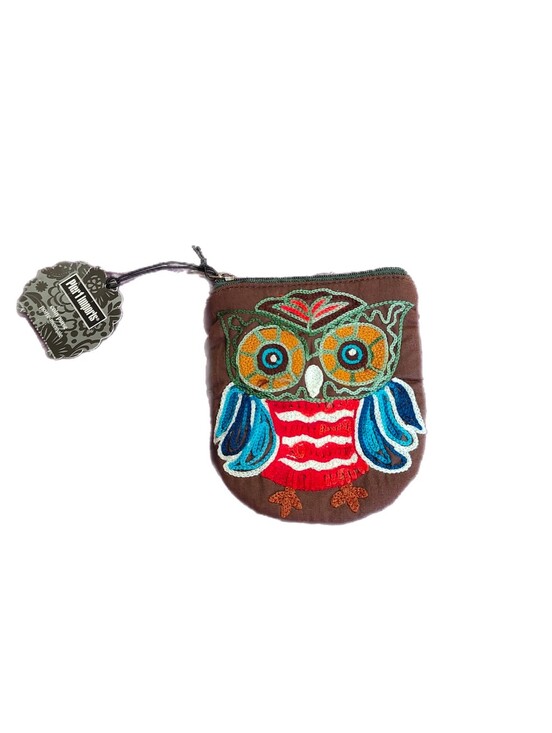 Pier 1 Handbags - Pier 1 Imports Vintage Owl Coin Pouch